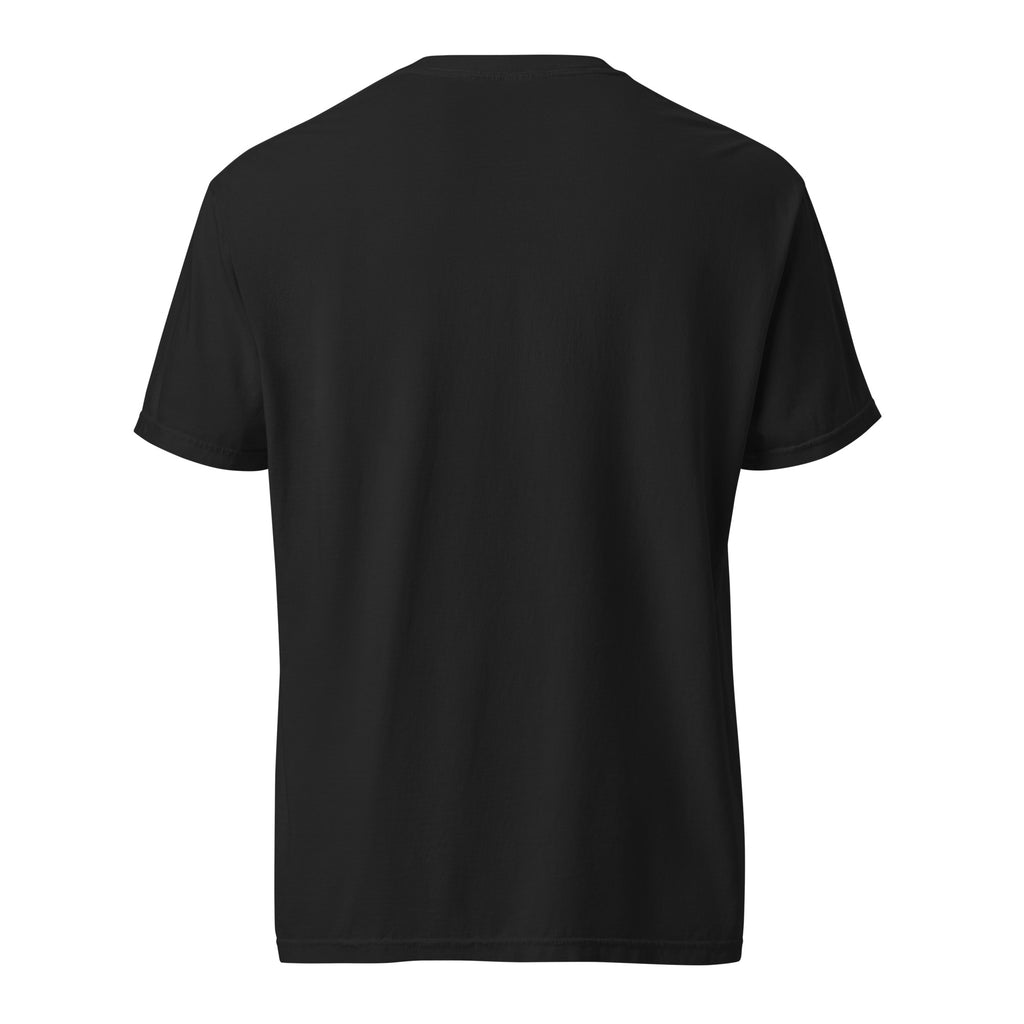 Black Golden 50 birthday tee, plain back view