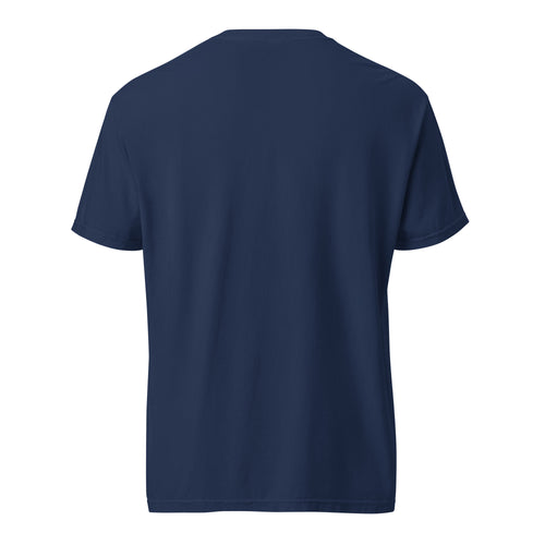 Navy Eighteen Est. 2008 birthday tee, plain back view