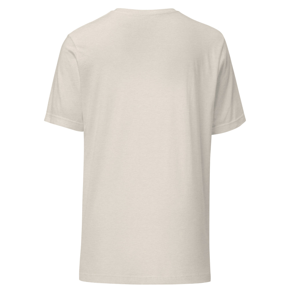 Heather Dust t shirt with a large thin charcoal 21, a single candle and the words officially twenty one underneath