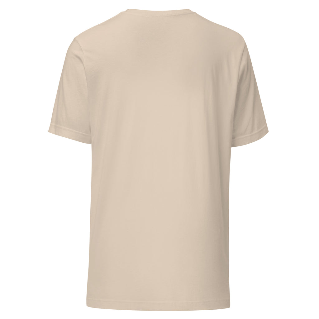 Soft cream half a century 50th birthday tee, plain back view