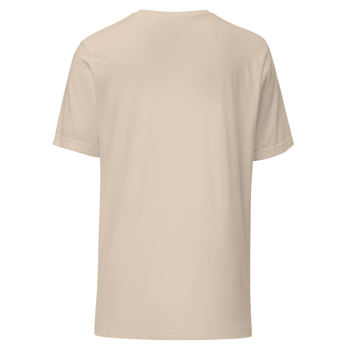 Soft cream half a century 50th birthday tee, plain back view